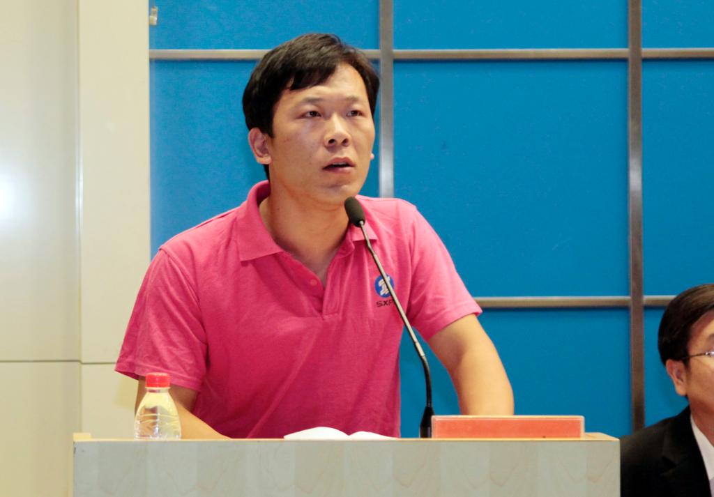 获奖学生代表发言