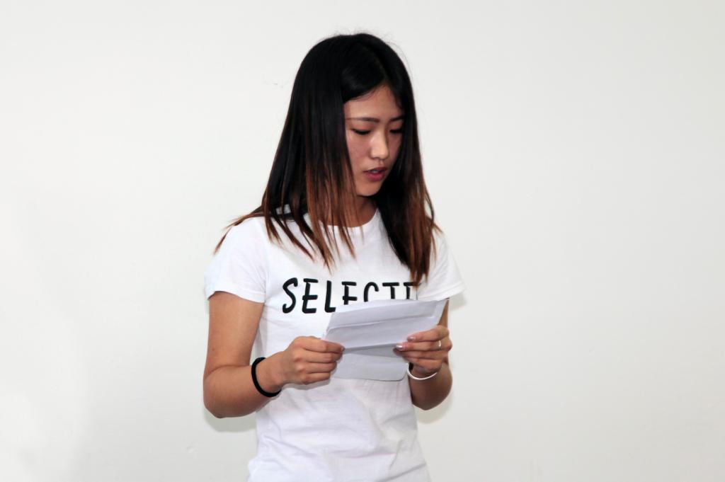 订单班学员代表表态发言